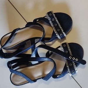 Cato denim sandals